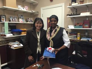 Visit from Professor To Mai Hong-Xuan